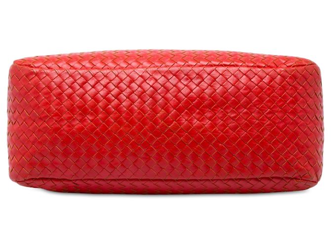 Borsa Bottega Veneta Red Nappa Intrecciato Rosso - vista 3