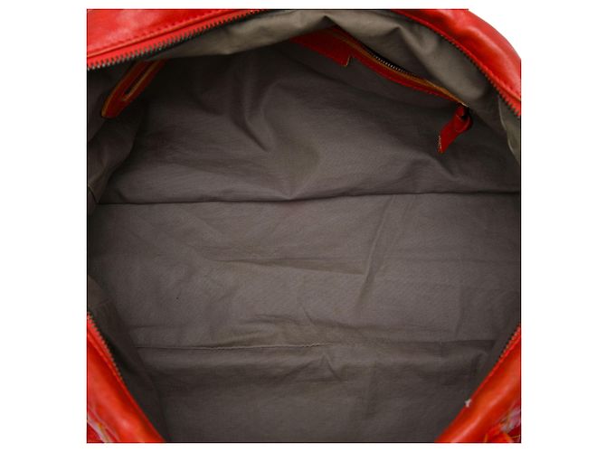 Borsa Bottega Veneta Red Nappa Intrecciato Rosso - vista 4