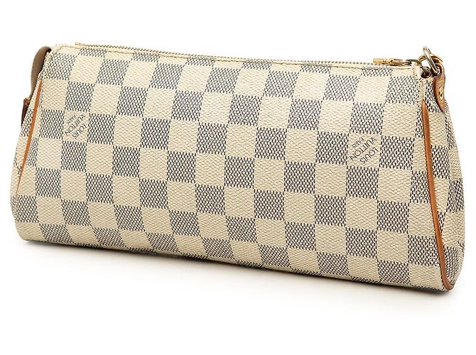 Louis Vuitton White Damier Azur Eva Blanco - vista 2