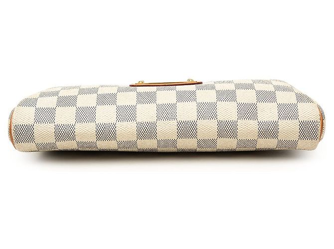 Louis Vuitton White Damier Azur Eva Blanco - vista 3