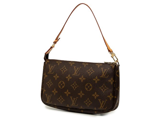 Louis Vuitton Brown Monogram Pochette Accessoires Marron - vue 2