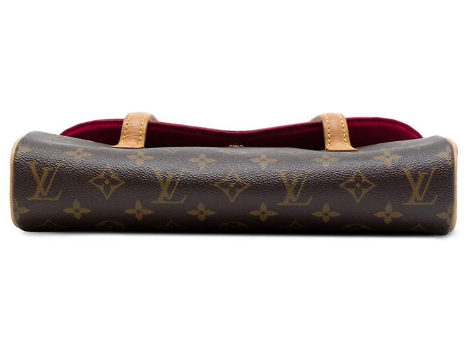 Louis Vuitton Brown Monogram Sonatine Castaño - vista 3
