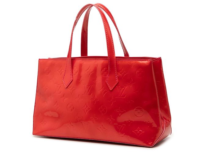 Louis Vuitton Red Monogram Vernis Wilshire PM Rot - Ansicht 2