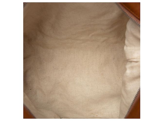 Borsa a tracolla Gucci in tela GG beige con banda Web - vista 4