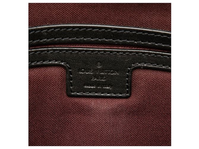Louis Vuitton Brown Monogram Macassar Soft Briefcase Marrone - vista 5