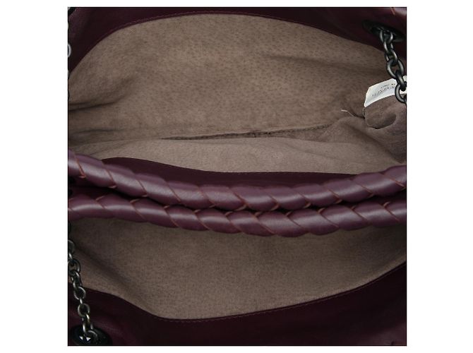 Borsa a tracolla Duo in Nappa Intrecciato viola Bottega Veneta Porpora - vista 4