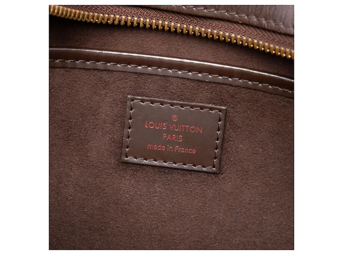 Louis Vuitton Brown Damier Ebene Saint Louis Pochette Marrone - vista 5