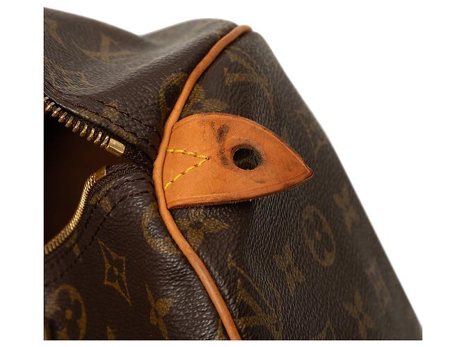 Louis Vuitton Brown Monogram Speedy 30 Marrom - vista 7