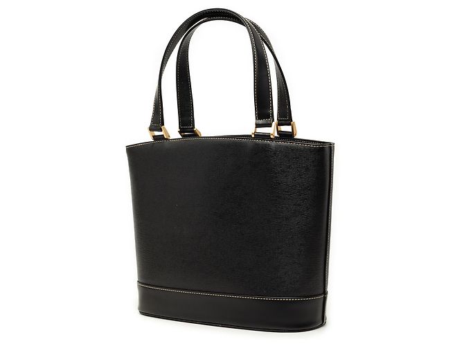 Tote in pelle nera Burberry Nero - vista 2