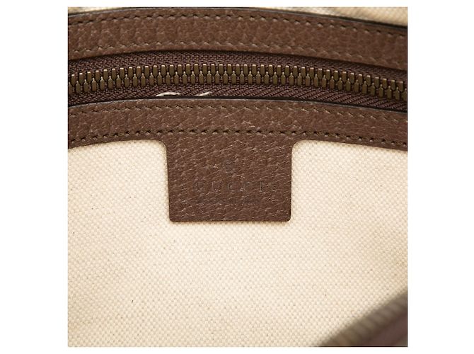 Gucci Beige Small GG Supreme Web Ophidia Gürteltasche - Ansicht 5
