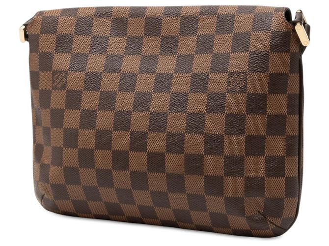 Louis Vuitton Brown Damier Ebene Musette Tango Short Strap Braun - Ansicht 2
