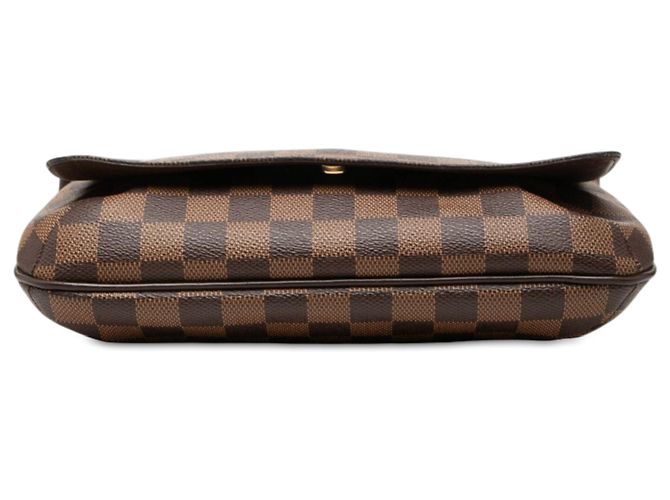 Louis Vuitton Brown Damier Ebene Musette Tango Short Strap Braun - Ansicht 3