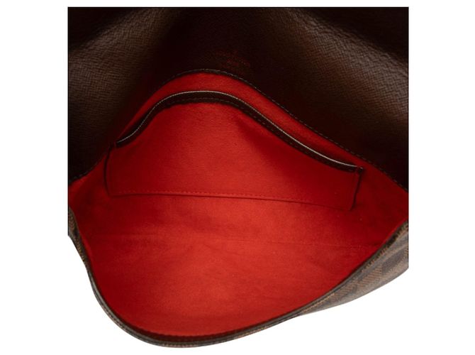 Louis Vuitton Brown Damier Ebene Musette Tango Short Strap Braun - Ansicht 4