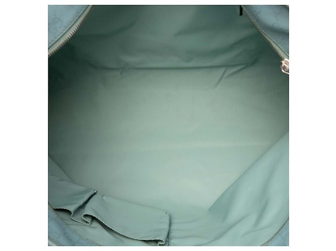 Tote Gucci Blu Large Stampa GG Blu chiaro - vista 4
