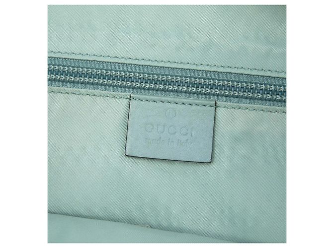 Tote Gucci Blu Large Stampa GG Blu chiaro - vista 5