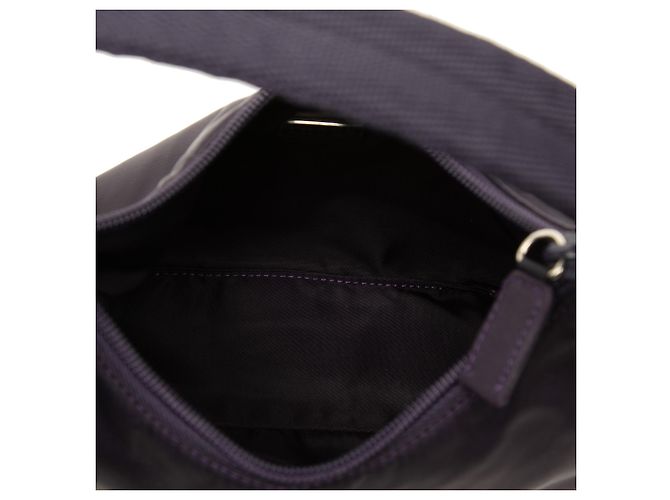 Bolso de hombro Prada Mini Tessuto Sport Morado Púrpura - vista 4