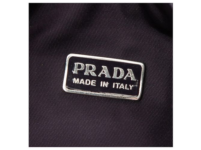 Bolso de hombro Prada Mini Tessuto Sport Morado Púrpura - vista 5