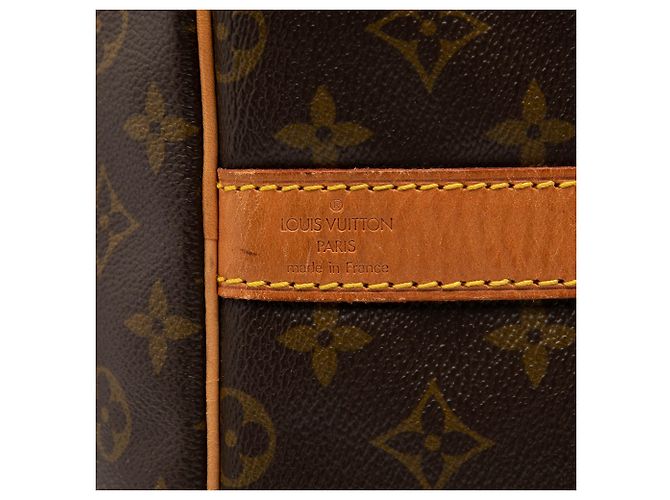Louis Vuitton Brown Monogram Keepall Bandouliere 60 Marrone - vista 5