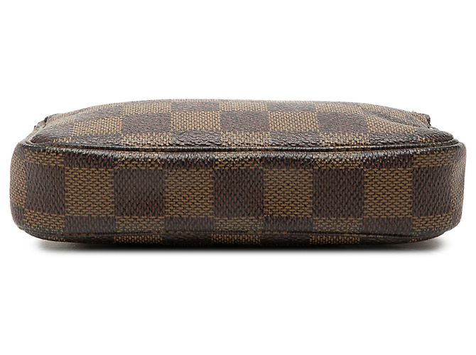 Louis Vuitton Brown Damier Ebene Mini Pochette Accessoires Marron - vue 3