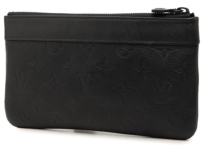 Louis Vuitton Black Monogram Shadow Pochette Discovery PM Noir - vue 2