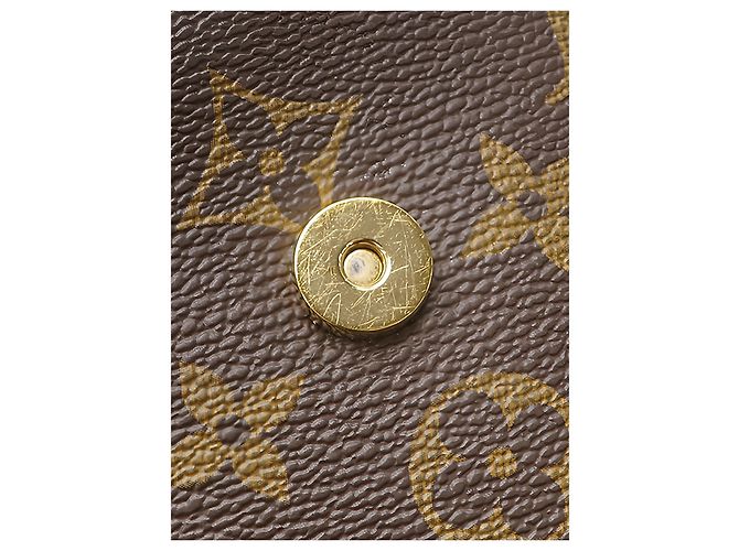 Louis Vuitton Brown Monogram Fold Me Pouch - view 8