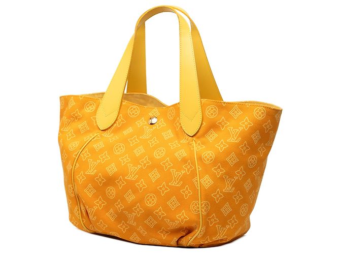 Louis Vuitton Yellow Monogram Cabas Ipanema PM Jaune - vue 2