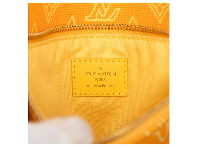 Louis Vuitton Yellow Monogram Cabas Ipanema PM Jaune - vue 5