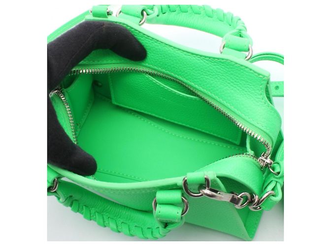 Borsa 2-Way Balenciaga Neo Classic Nano Verde - vista 3