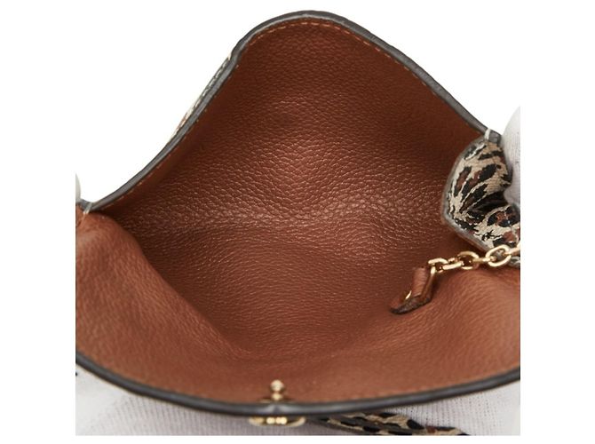 Louis Vuitton Monogram Empreinte Leopard Münzbeutel Braun Leopardenprint Monogramm - Ansicht 6