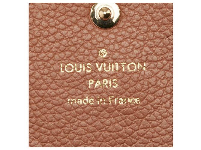 Louis Vuitton Monogram Empreinte Leopard Münzbeutel Braun Leopardenprint Monogramm - Ansicht 8