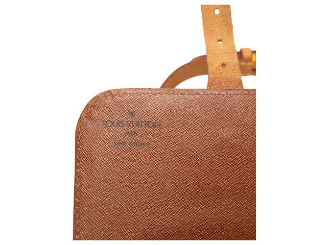 Louis Vuitton Monogram Mini Cartouchiere Crossbody Shoulder Bag Braun - Ansicht 5