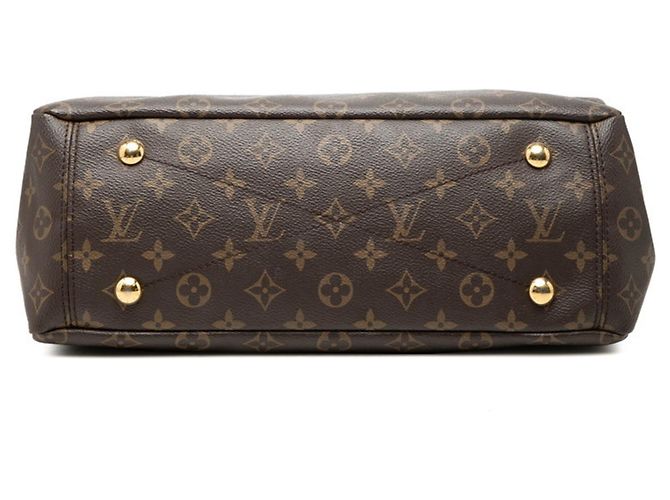 Louis Vuitton Monogram Pallas MM Schultertasche Braun Pink - Ansicht 3