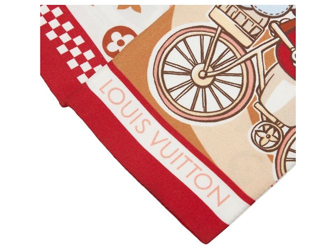 Louis Vuitton Bandeau Speedy Vivienne Narrow Scarf Weiß Mehrfarben - Ansicht 4