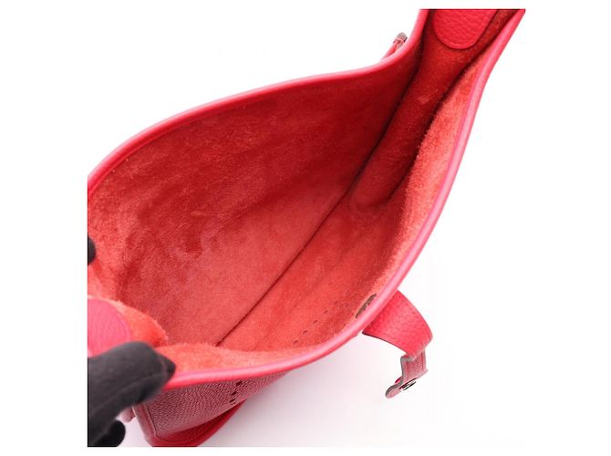 Hermès Bolsa de Ombro Hermes Evelyne 3 Trois PM Rosa - vista 3