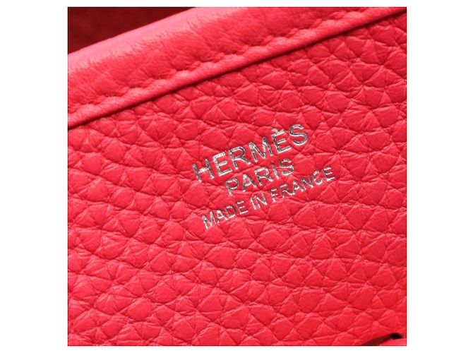 Hermès Bolsa de Ombro Hermes Evelyne 3 Trois PM Rosa - vista 4