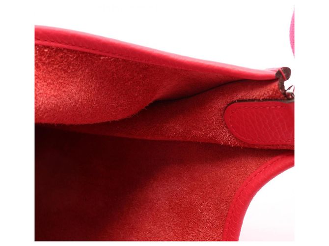 Hermès Bolsa de Ombro Hermes Evelyne 3 Trois PM Rosa - vista 7