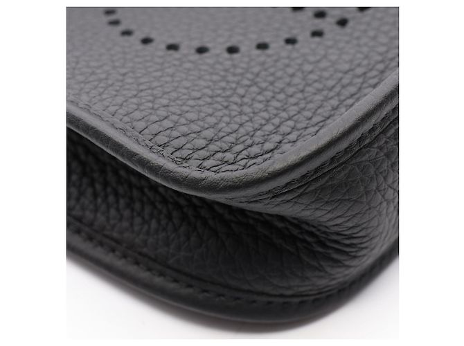 Hermès Hermes Evelyne TPM Amazon Shoulder Bag Black - view 6