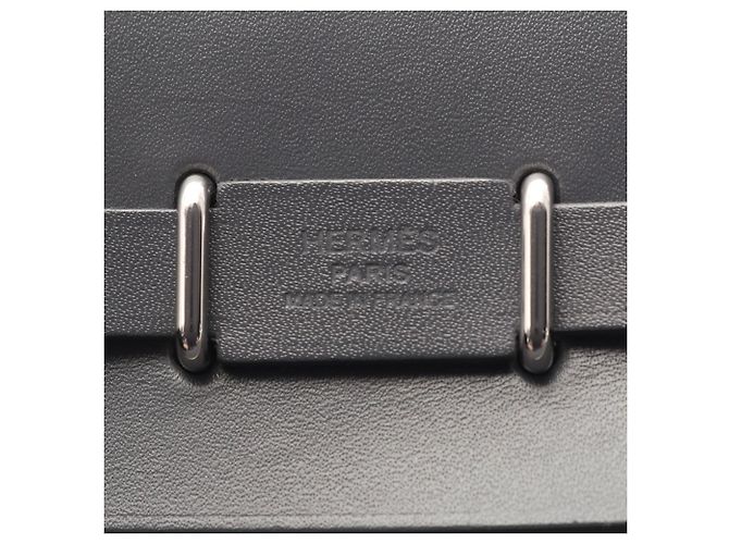 Hermès Sac à épaule Hermes Herbag Zip Mini Ardoise Marron Gris - vue 4