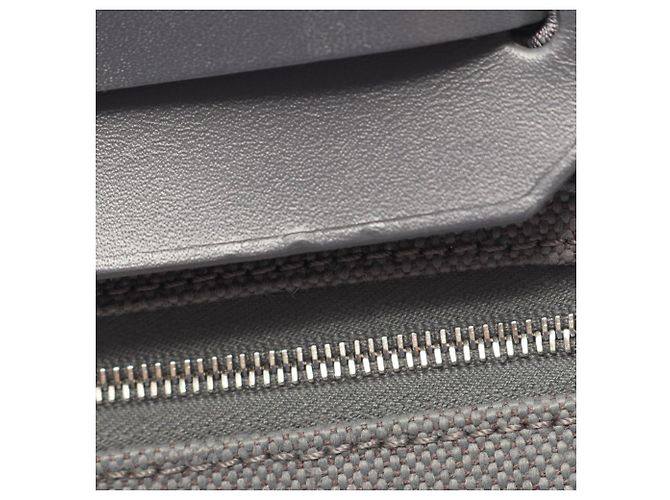 Hermès Sac à épaule Hermes Herbag Zip Mini Ardoise Marron Gris - vue 6