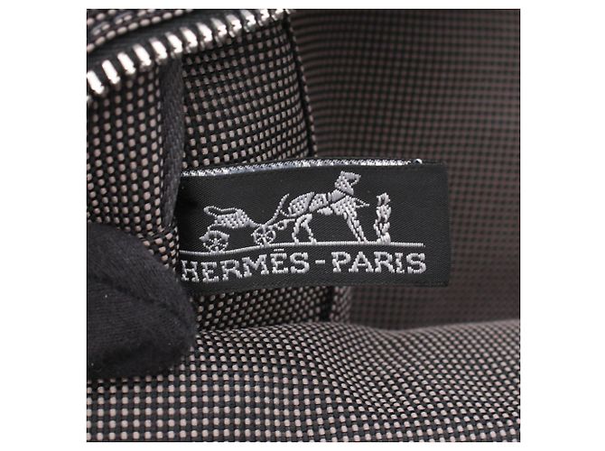 Hermès Saco Tote Hermes Herline MM Marrom - vista 4