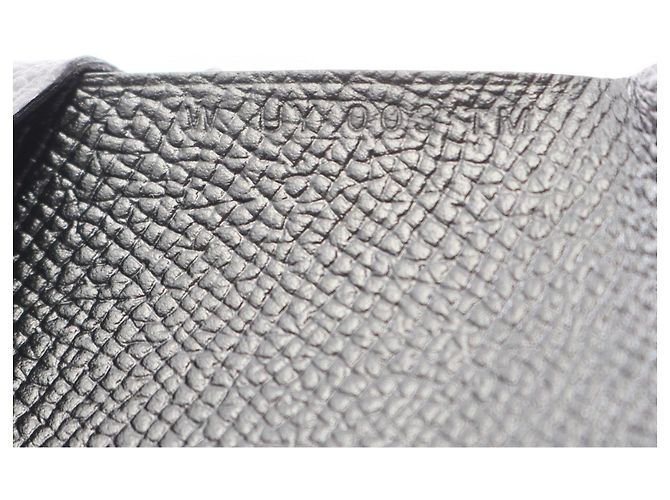 Hermès Portafoglio/Portamonete Hermes Calvi Duo Nero - vista 6