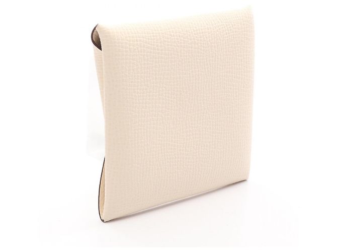 Hermès Porta-moedas Hermes Bastia Nata Branco - vista 2