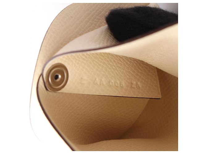 Hermès Porta-moedas Hermes Bastia Nata Branco - vista 6