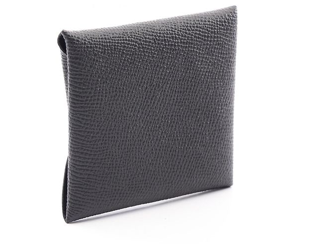 Hermès Portamonete Hermes Bastia Nero - vista 2