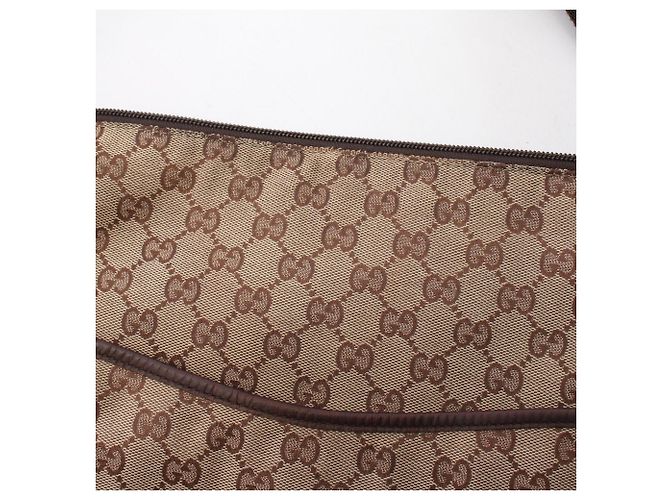 Borsa a tracolla Gucci GG Canvas Marrone Beige - vista 16