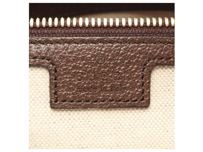 Gucci Jumbo GG Schultertasche Braun Beige - Ansicht 4