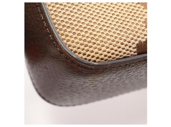 Gucci Jumbo GG Schultertasche Braun Beige - Ansicht 5