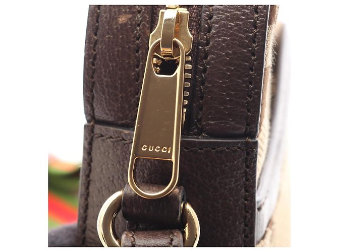 Gucci Jumbo GG Schultertasche Braun Beige - Ansicht 9