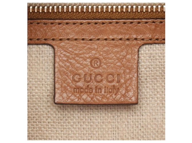 Bolsa Gucci Marrakech Marrom - vista 4