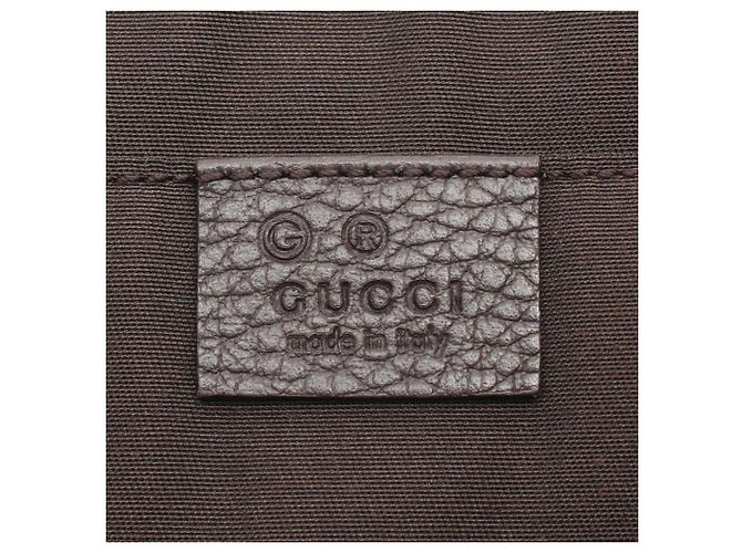 Gucci Bamboo Second Bag Clutch Handtasche Braun - Ansicht 4